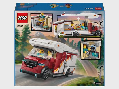 LEGO CITY Avontuurlijke camper 60454