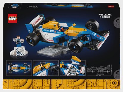 LEGO ICONS 10353 Williams Racing FW14B en Nigel Mansell