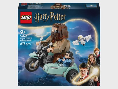LEGO HARRY POTTER™ 76443 Hagrid™ en Harry's rit op de motor