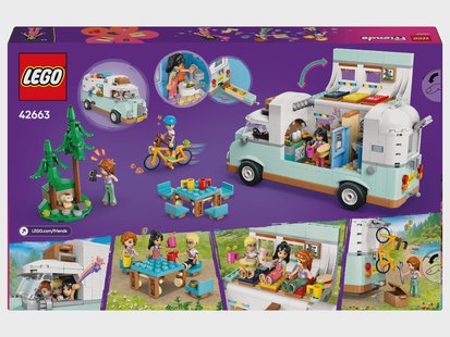 LEGO FRIENDS 42663 Vriendschap Camper Van Avontuur