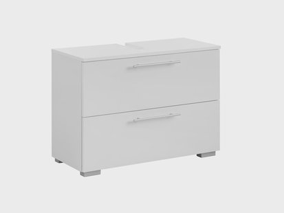 Schildmeyer Onderkast wastafel Carlos (Breedte 80 cm, parelwit)