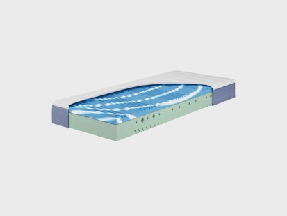HN8 SCHLAFSYSTEME Comfortschuim matras Dream Surf met 7 zones & geïntegreerde Geltouch-topper. (Stevig (H3), 80 x 200 cm)
