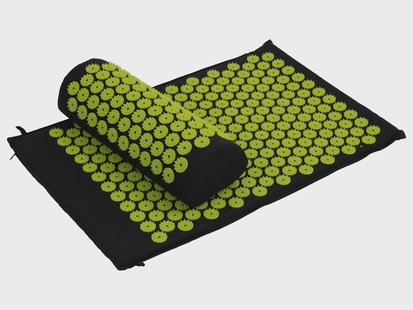 SENSIPLAST Acupressuurmat met hoofdkussen (Groen)