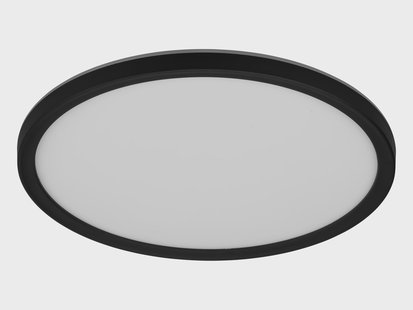 LIVARNO LED-plafondlamp met sensor (Rond, Zwart)