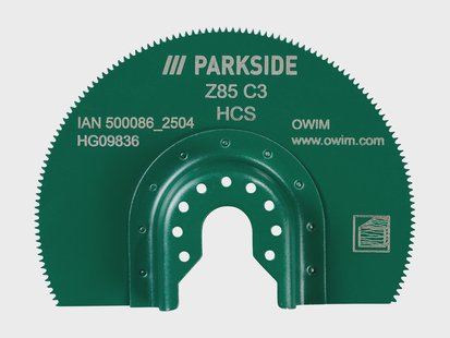 PARKSIDE Multitool accessoires (HCS segmentzaagblad Z85)