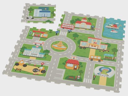 lupilu Puzzelmat (Straat)