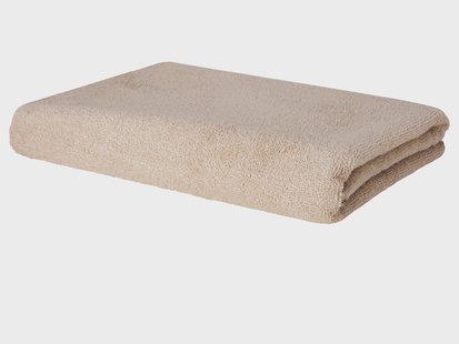 LIVARNO Handdoek 70 x 140 cm (Beige)