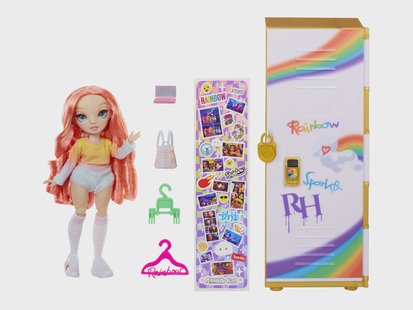 RAINBOW HIGH Speelset met pop en kluisje