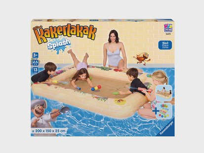 HAPPY PEOPLE Ravensburger waterspelletjes, zwembad speelgoed (De pittige kakkerlakkenval)
