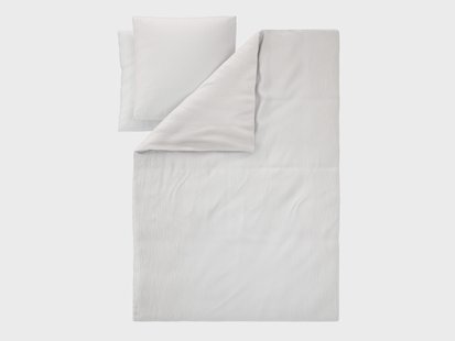 LIVARNO Mousseline dekbedovertrek 200 x 200 cm (wit)