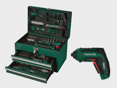 PARKSIDE Gereedschapskoffer met accu-schroevendraaier