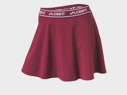 CRIVIT Dames sportrok (Rood, XS (32/34))