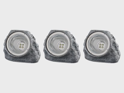 LIVARNO Tuinlampen op zonne-energie (3 stuks)