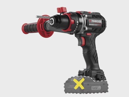 PARKSIDE PERFORMANCE Accu-klopboormachine 20 V 64 Nm, zonder accu en lader