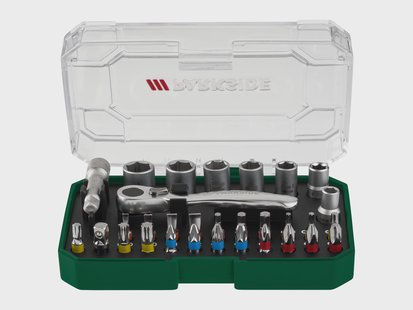 PARKSIDE Ratel-bitset, bitset of bit- en dopsleutelset