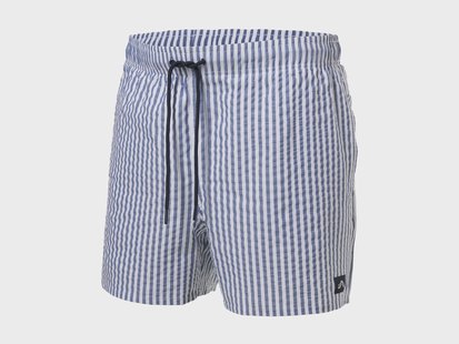 CRIVIT Heren zwembroek (Donkerblauw/wit, 4XL)