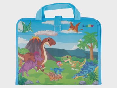 LUPILU Waterverf set voor op reis (Dinosaurussen)