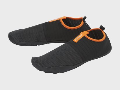 CRIVIT Heren waterschoenen (Zwart/oranje, 44)