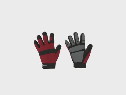 PARKSIDE Hybrid werkhandschoenen (Rood/zwart, 11)