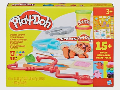 Play Doh Dierenarts of bouwen kleiset (dierenarts)