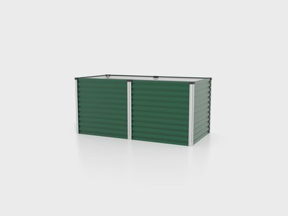 Vitavia Metalen hoge kweekbak Meta - 63 of 86 cm hoogte (858, zeegras/alu)