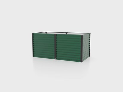 Vitavia Metalen hoge kweekbak Meta - 63 of 86 cm hoogte (858, zeegras/zwart)