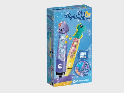 Clementoni Knutselset voor eigen pennen en markeerstiften (Textmarker Trendy Animals)
