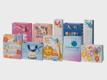 CRELANDO Set van 10 cadeautasjes (Party)