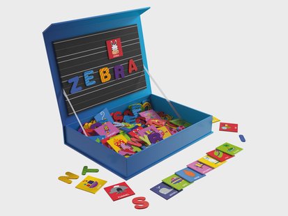 LUPILU Magnetische puzzel in doos (Alfabet)