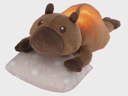 LUPILU Knuffel met nachtlampje (Capibara)