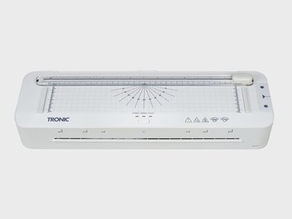 TRONIC Lamineerapparaat - warm en koud lamineren (Wit/grijs)