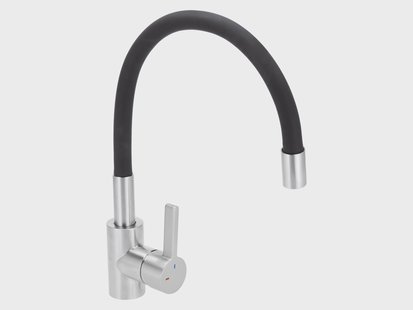 LIVARNO Keukenkraan met flexibele uitloop (Zwart)
