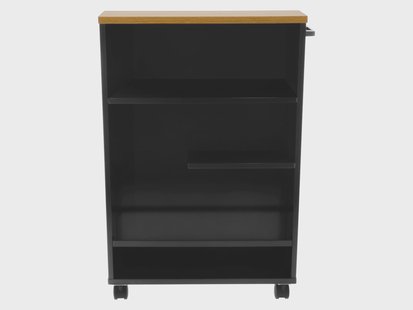 LIVARNO Opbergtrolley (Zwart)