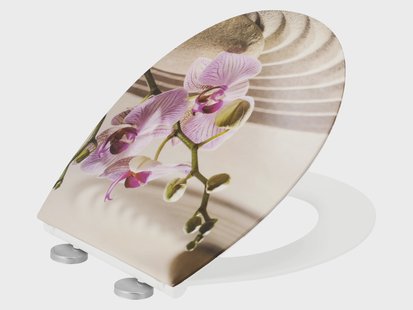 LIVARNO Wc-bril, soft-close (orchidee)