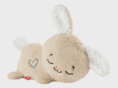 FISHER-PRICE Bedtijd knuffel met ademhaling (Sluimer konijn)