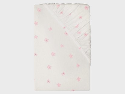 LIVARNO Kinder hoeslaken 90-100 x 200 cm (Roze)