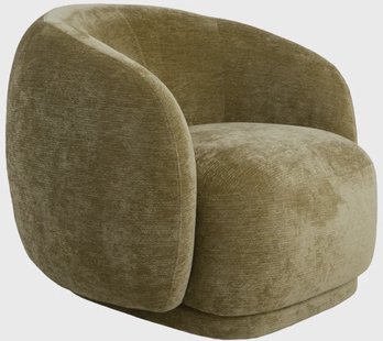 Light & Living Fauteuil Ovito Velvet - Groen