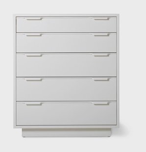 HKliving Ladekast Chest Met 5 laden - Eggshell White