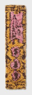 HKliving Loper Fluffy Wol, 80 x 360cm - South Beach