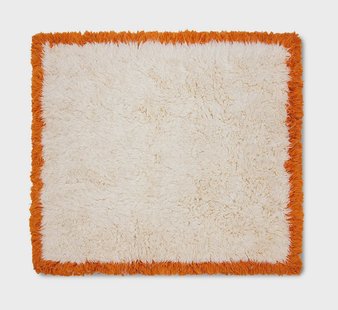 HKliving Vierkant Vloerkleed Fluffy Wol, 250 x 250cm - Retro Summers