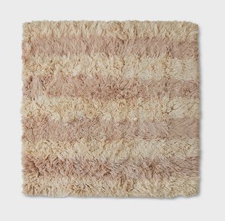 HKliving Vloerkleed Fluffy Wol, 250 x 250cm - Shore - Vierkant