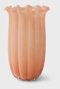 HKliving Vaas High Glas, 38cm - Perzik