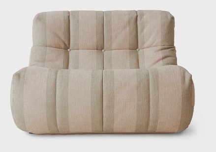 HKliving Fauteuil Lazy Lodge stof - Beige