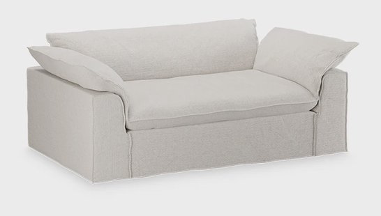 HKliving Hoes voor Bank Nomad 204cm, Cosy - Beige