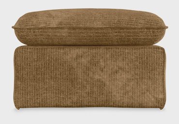 HKliving Hoes voor Hocker Nomad Corduroy Velvet - Aged Gold
