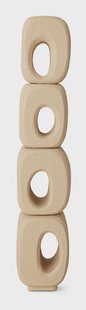 HKliving Sculptuur Raw Gevlochten palm, 170cm - Naturel
