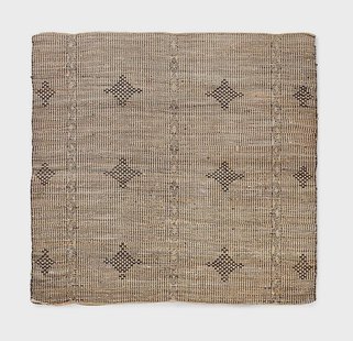 HKliving Vloerkleed Rustic Jute, 200 x 200cm - Naturel Bruin - Vierkant