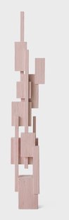 HKliving Sculptuur Skyscraper Sungkaihout, 160cm - Zachtroze