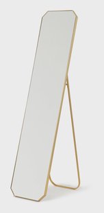 HKliving Staande Spiegel Floor 175 x 41cm - Brass - Passpiegel