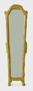 HKliving Staande Spiegel Trinket Sungkaihout, 193 x 56cm - Khaki - Passpiegel